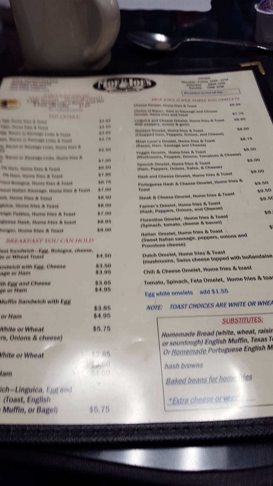 Moe Joe Country Diner | restaurant | 649 E Industrial Park Dr, Manchester, NH 03109, USA | 6036412993 OR +1 603-641-2993