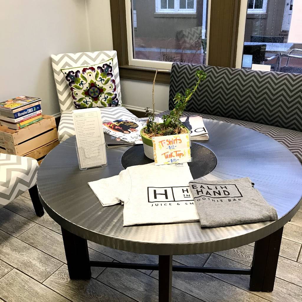 Health in Hand Juice and Smoothie Bar | restaurant | 201 Wall St A, Spartanburg, SC 29306, USA | 8647072692 OR +1 864-707-2692