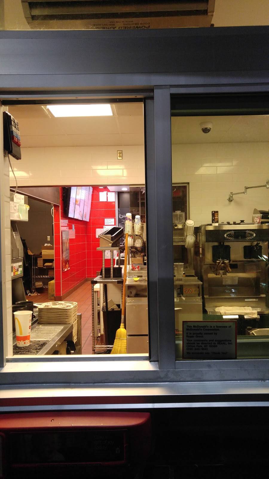 McDonalds | cafe | 42 Saratoga Ave, Waterford, NY 12188, USA | 5182357321 OR +1 518-235-7321