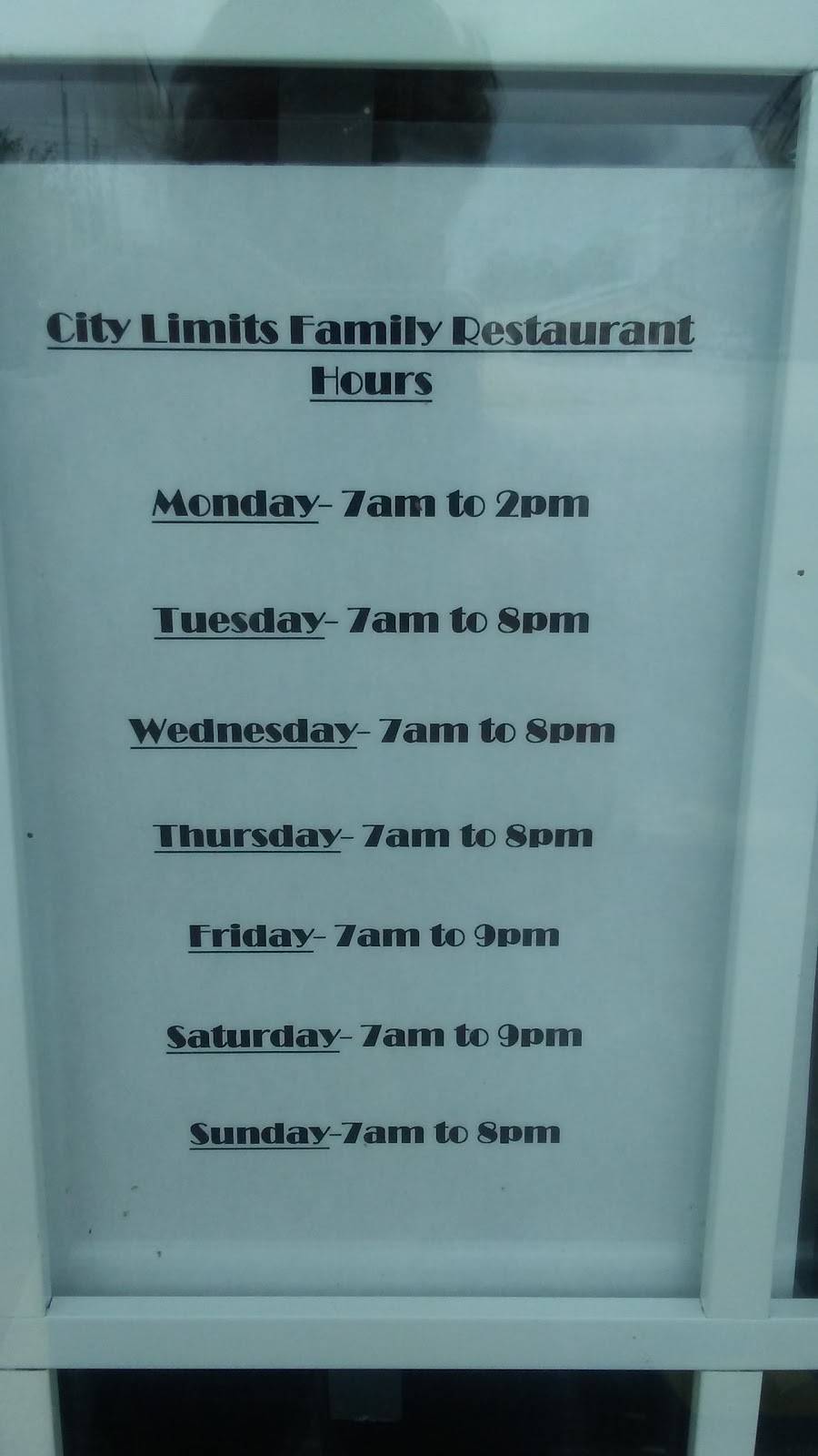 City Limits Family Restaurant | restaurant | 906 S Main St, Maquoketa, IA 52060, USA | 5636529709 OR +1 563-652-9709