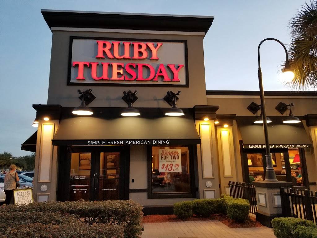 Ruby Tuesday | restaurant | 8512 Ridge Rd, New Port Richey, FL 34654, USA | 7278438809 OR +1 727-843-8809