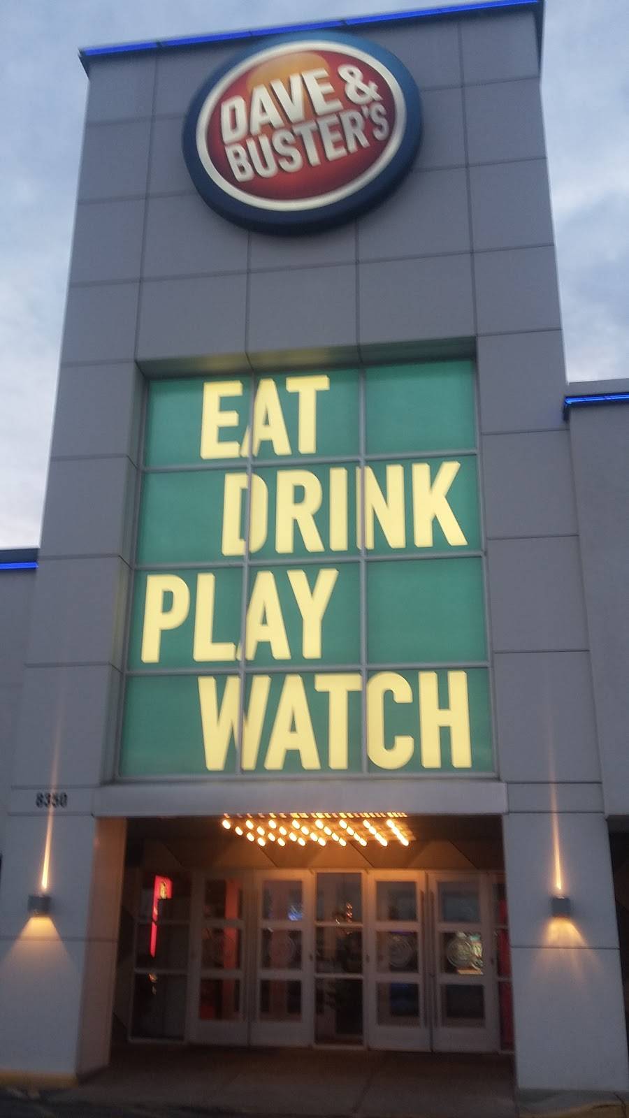 Dave & Busters | restaurant | 8350 Castleton Corner Dr, Indianapolis, IN 46250, USA | 3175722706 OR +1 317-572-2706