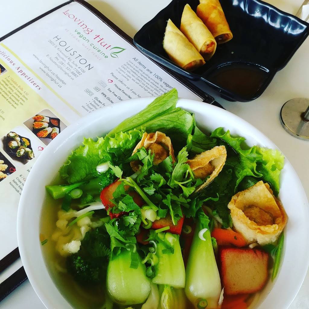 Loving Hut | restaurant | 2825 S Kirkwood Rd #100, Houston, TX 77082, USA | 2815318882 OR +1 281-531-8882