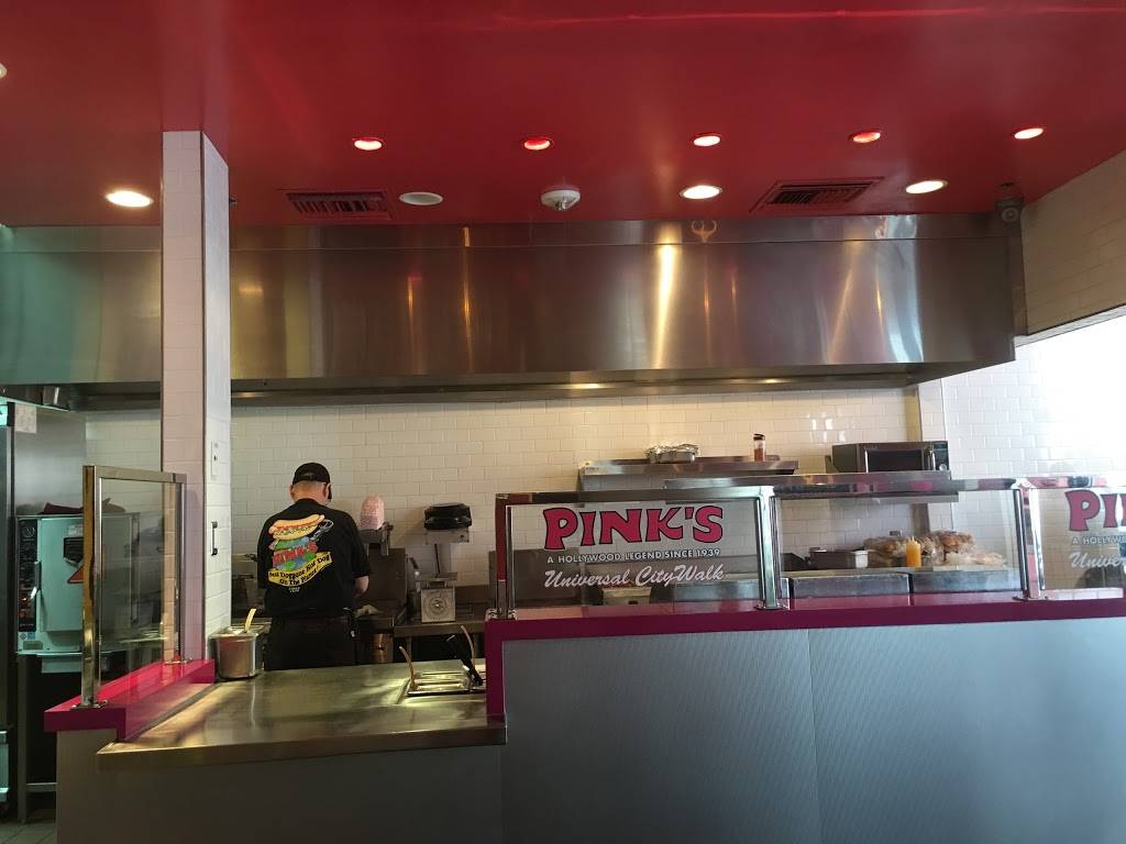 Pinks Hot Dog | restaurant | 201 Universal City Plaza, North Hollywood, CA 91602, USA | 8186222364 OR +1 818-622-2364