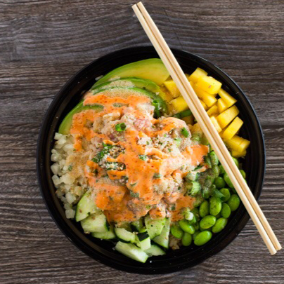 Pacific Poke | restaurant | 9168 Mira Mesa Blvd, San Diego, CA 92126, USA | 8587572027 OR +1 858-757-2027