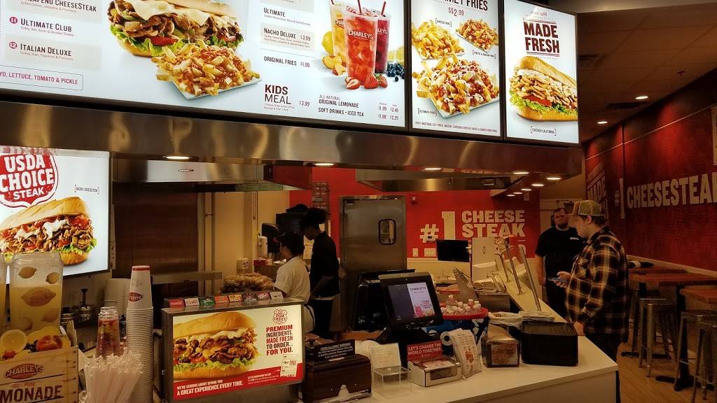 Charleys Philly Steaks | restaurant | 200 Westgate Dr, Brockton, MA 02301, USA | 5085104044 OR +1 508-510-4044
