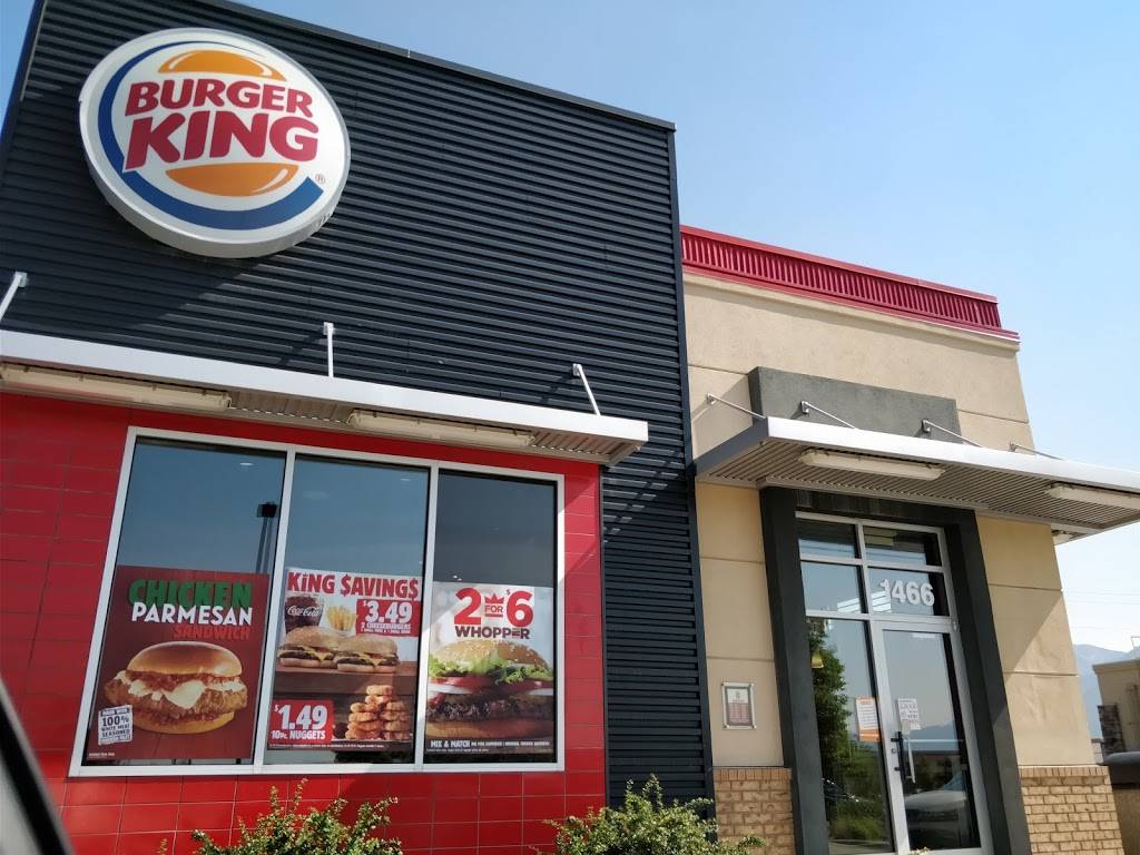 Burger King | restaurant | 1466 E W 3500 N St, Lehi, UT 84043, USA | 8014078061 OR +1 801-407-8061