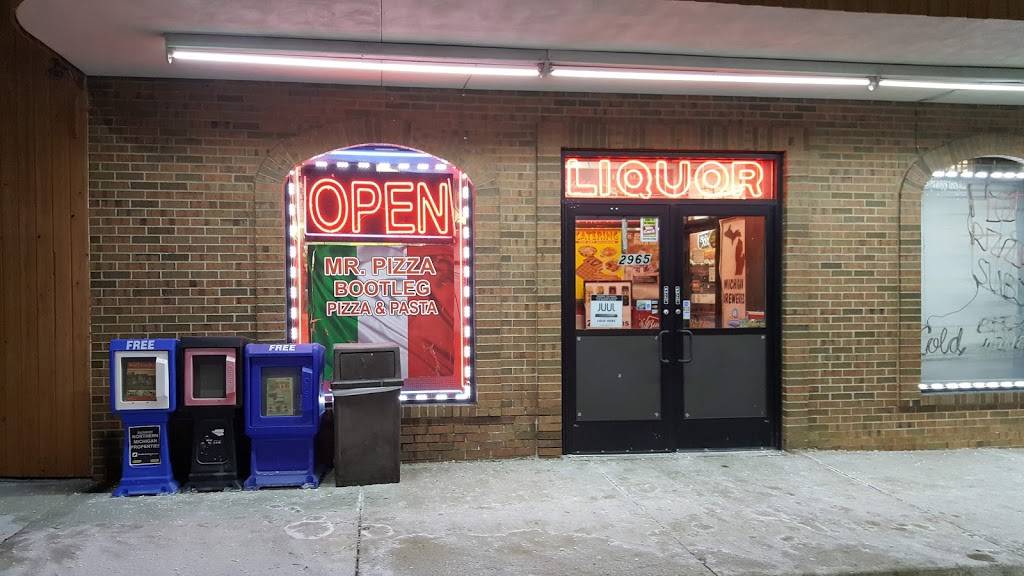 Mr Pizza Bootleg Party Store | restaurant | 2965 Walton Blvd, Rochester Hills, MI 48309, USA | 2483751111 OR +1 248-375-1111