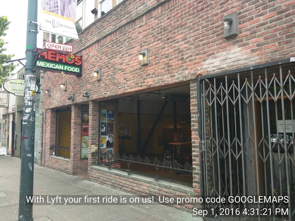 Memos Mexican Restaurant | restaurant | 4743 The Ave, Seattle, WA 98105, USA | 2067295071 OR +1 206-729-5071