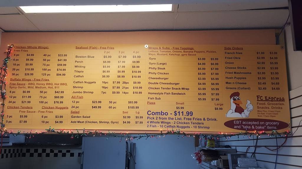 FC Express | restaurant | 4755 Refugee Rd, Columbus, OH 43232, USA | 6147173414 OR +1 614-717-3414