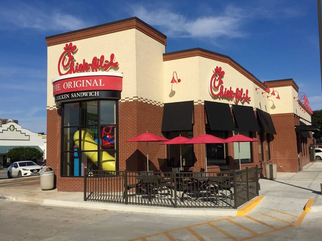 Chick-fil-A | restaurant | 27 NE Interstate 410 Loop, San Antonio, TX 78216, USA | 2105249084 OR +1 210-524-9084
