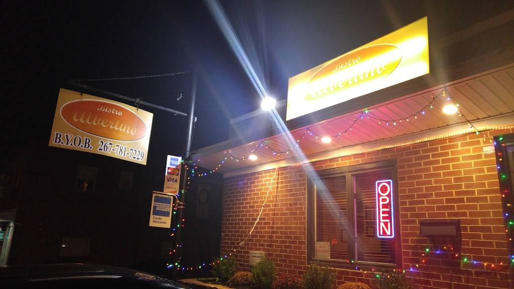 Bistro Albertino | restaurant | 634 Old York Rd, Willow Grove, PA 19090, USA | 2677817229 OR +1 267-781-7229