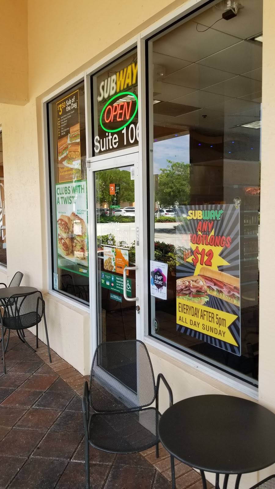 Subway | restaurant | 6230-106 Coral Ridge Drive Waterway Shoppes at, Coral Springs, FL 33076, USA | 9545098622 OR +1 954-509-8622