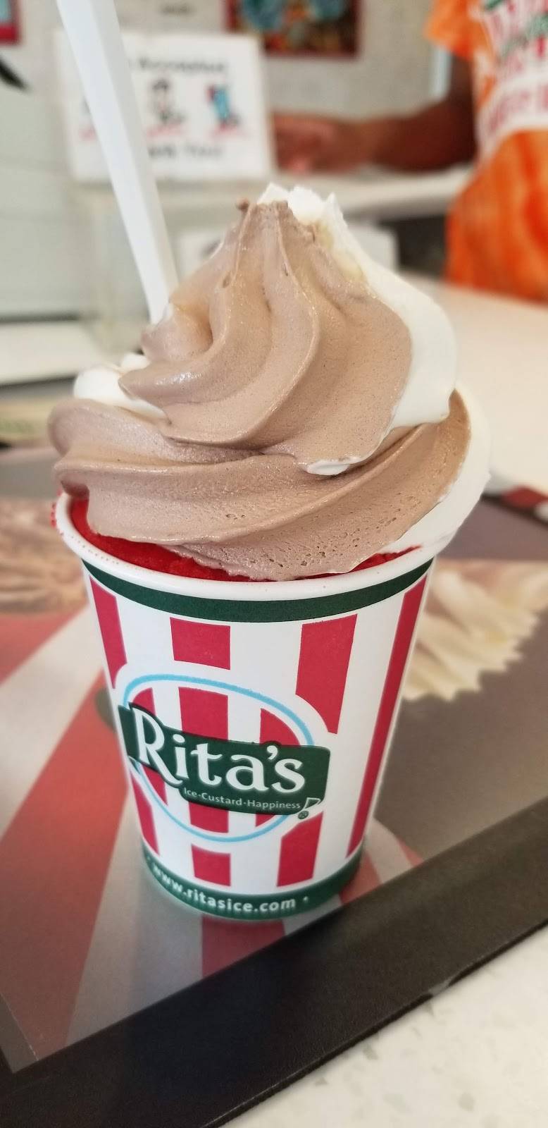 Ritas Italian Ice & Frozen Custard | restaurant | 515 N Park Ave, Apopka, FL 32712, USA | 3212569111 OR +1 321-256-9111