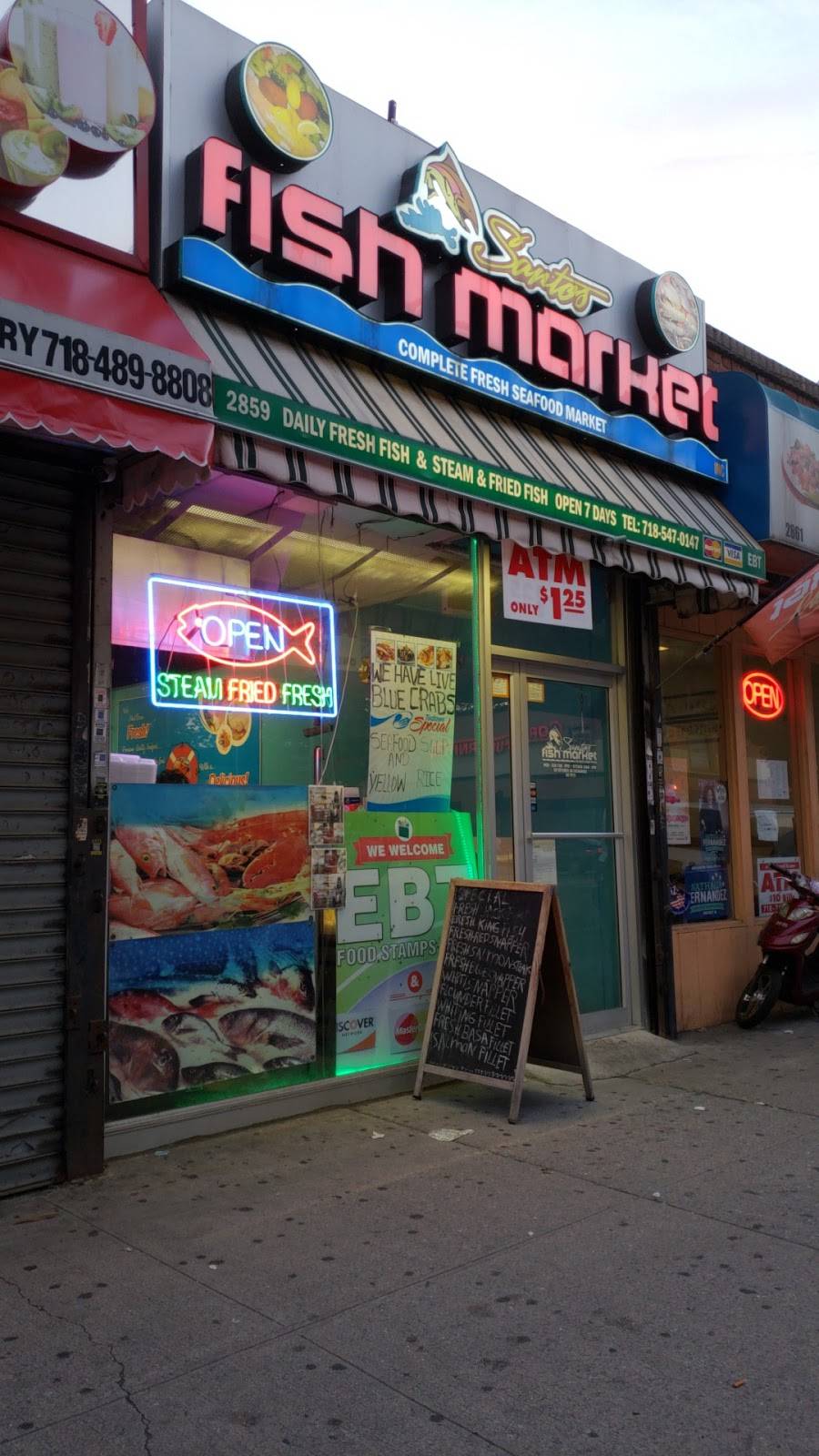 Santos Fish Market | restaurant | 2859 White Plains Rd, The Bronx, NY 10467, USA | 7185470147 OR +1 718-547-0147