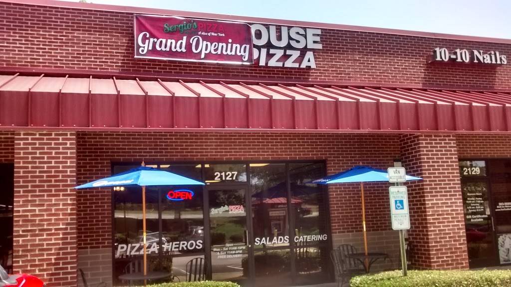 Big Sergios Pizza | restaurant | 2127 Ten-Ten Rd, Apex, NC 27539, USA | 9193031770 OR +1 919-303-1770