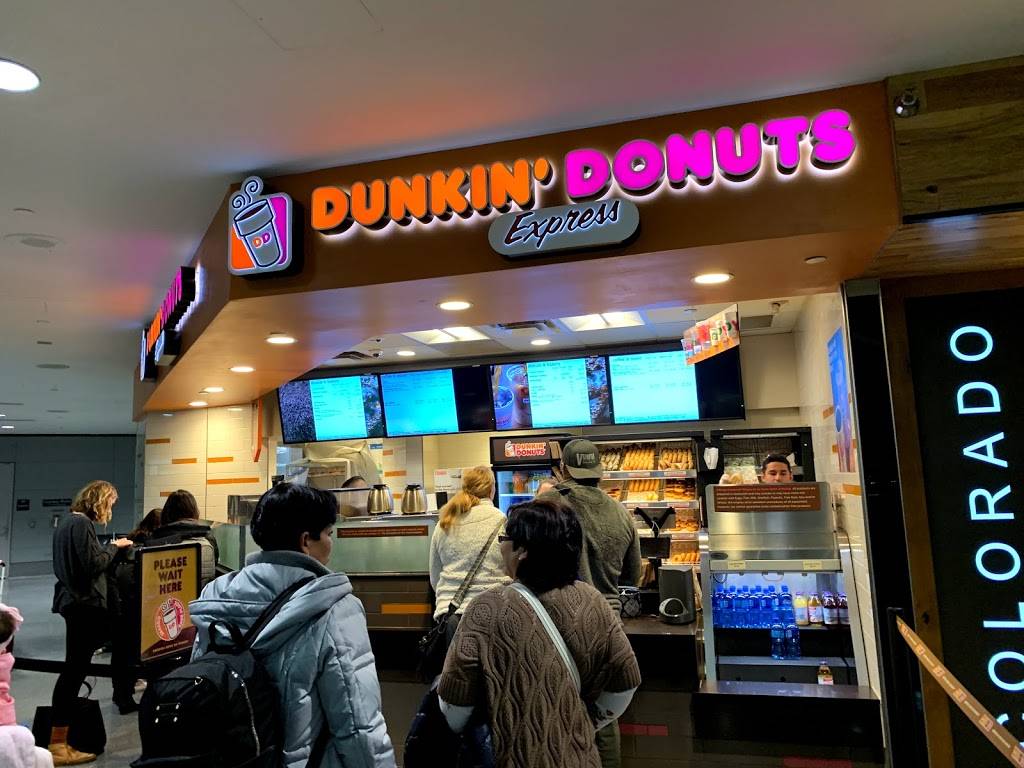 Dunkin | bakery | 8500 Peña Blvd, Denver, CO 80249, USA | 3033428469 OR +1 303-342-8469