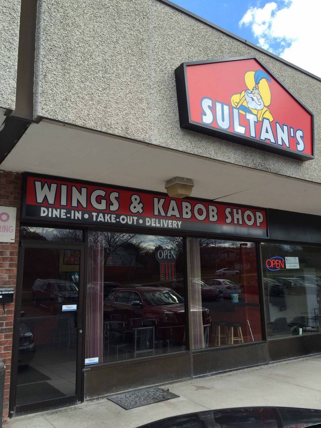 Sultans Wings & Kabob Shop | restaurant | 1500 Upper Middle Rd, Burlington, ON L7P 3P5, Canada | 9053324684 OR +1 905-332-4684