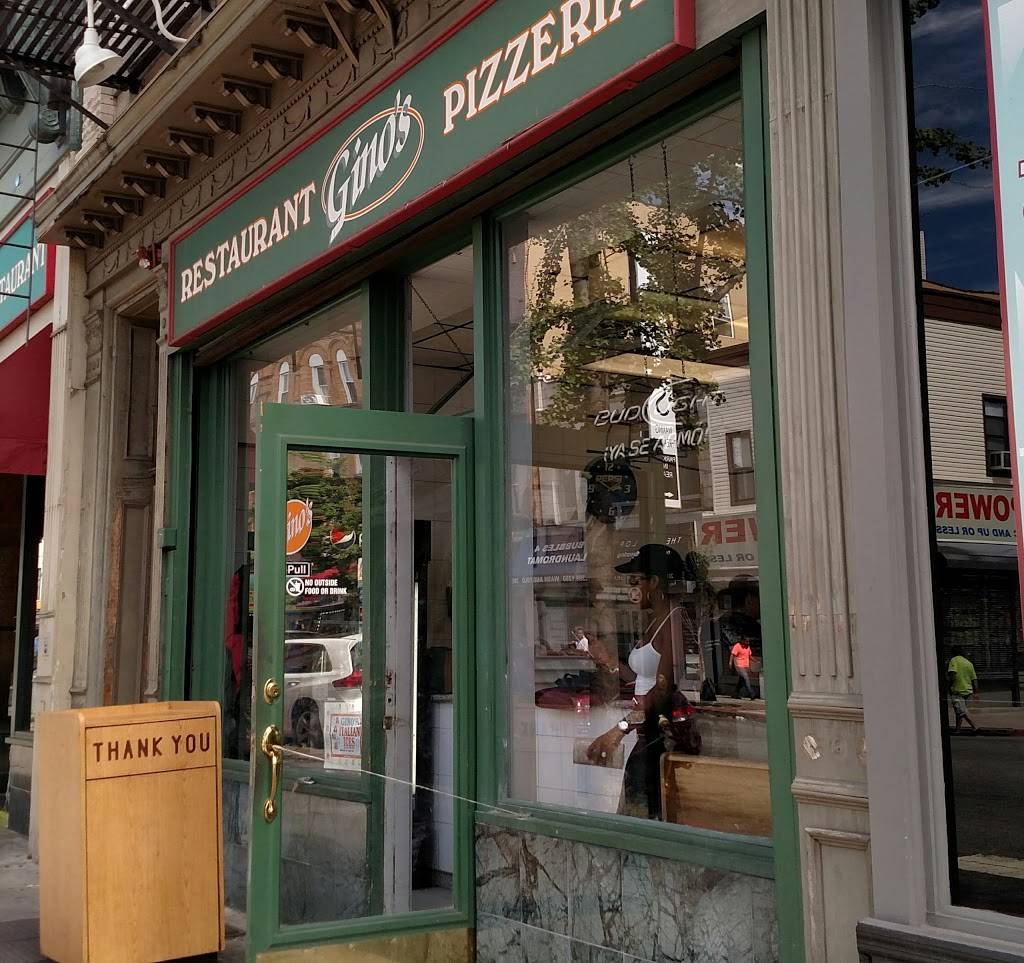 Ginos Pizzeria | restaurant | 380 Central Ave, Jersey City, NJ 07307, USA | 2016596464 OR +1 201-659-6464