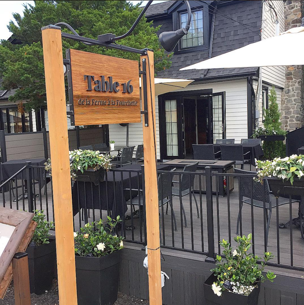 Table 16 | restaurant | 342 Rue Principale, Saint-Sauveur, QC J0R 1R0, Canada | 4502272478 OR +1 450-227-2478