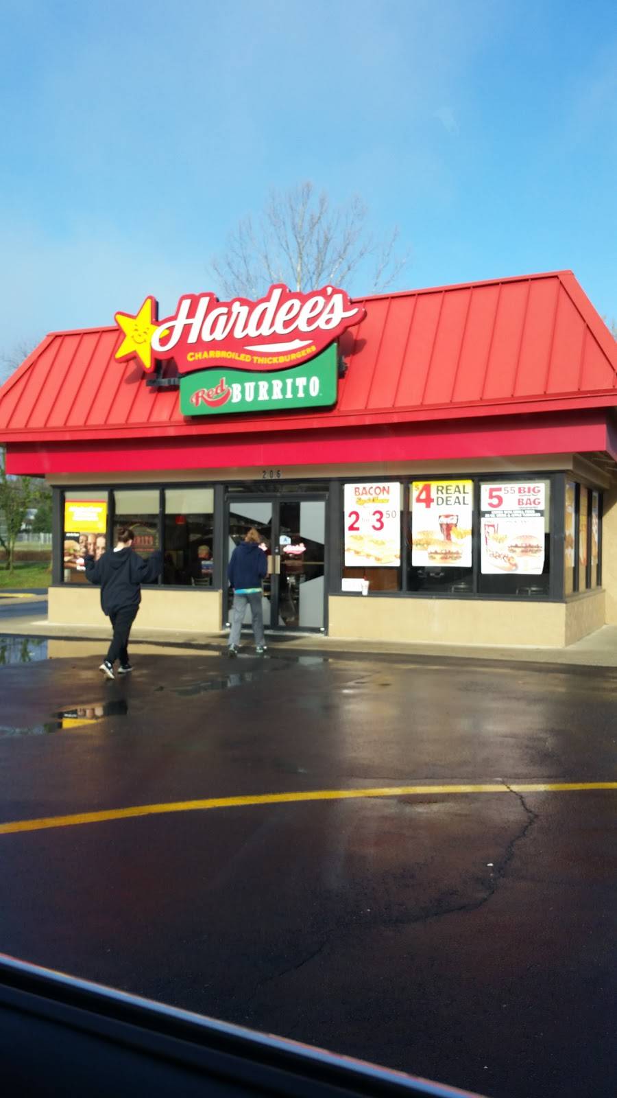 Hardees Red Burrito | restaurant | 206 S Main St, Clover, SC 29710, USA | 8032229092 OR +1 803-222-9092
