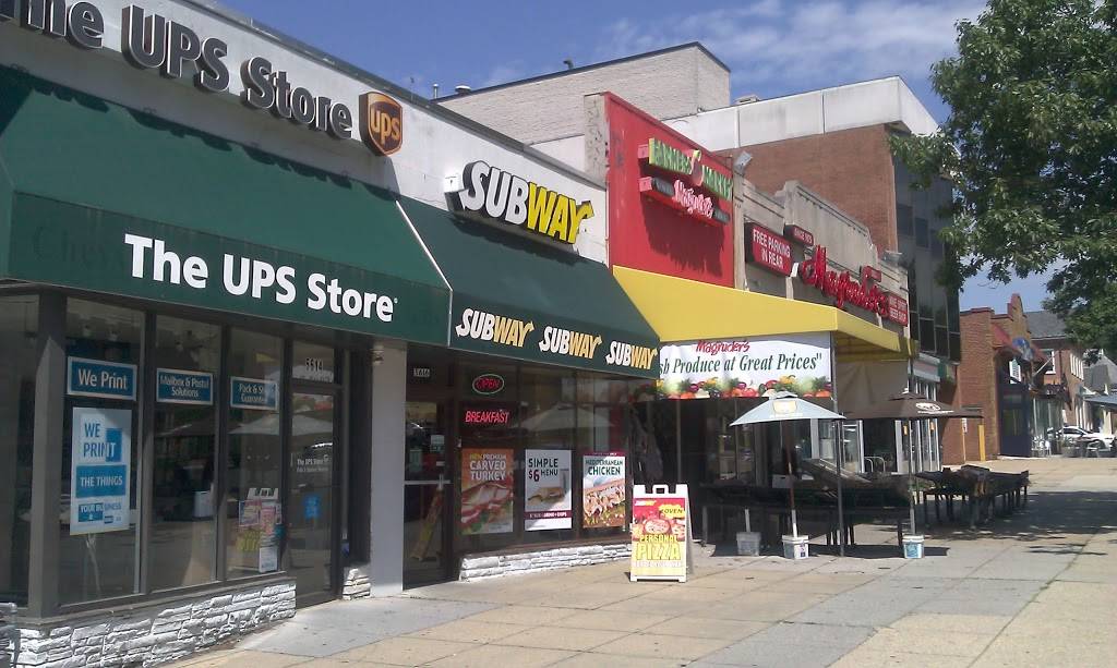 Subway Restaurants | restaurant | 5616 Connecticut Ave NW, Washington, DC 20015, USA | 2029660402 OR +1 202-966-0402