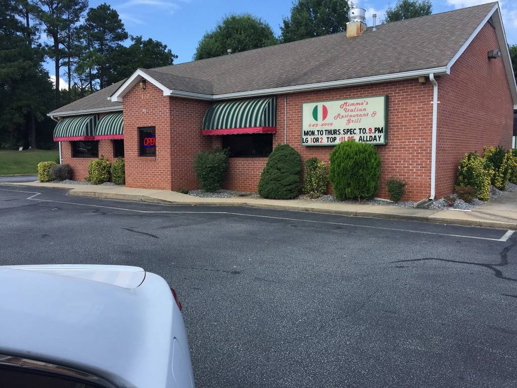 Mimmos Restaurant | restaurant | 102 David Bruce Ave, Charlotte Court House, VA 23923, USA | 4345424999 OR +1 434-542-4999