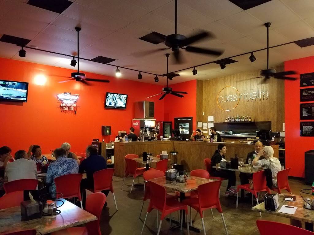 Cosa Nostra Pizzeria | meal delivery | 16607 Huebner Rd, San Antonio, TX 78248, USA | 2104921141 OR +1 210-492-1141