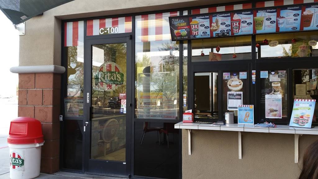 Ritas Italian Ice & Frozen Custard | restaurant | 5940 W Union Hills Dr C, Glendale, AZ 85308, USA | 6238669676 OR +1 623-866-9676