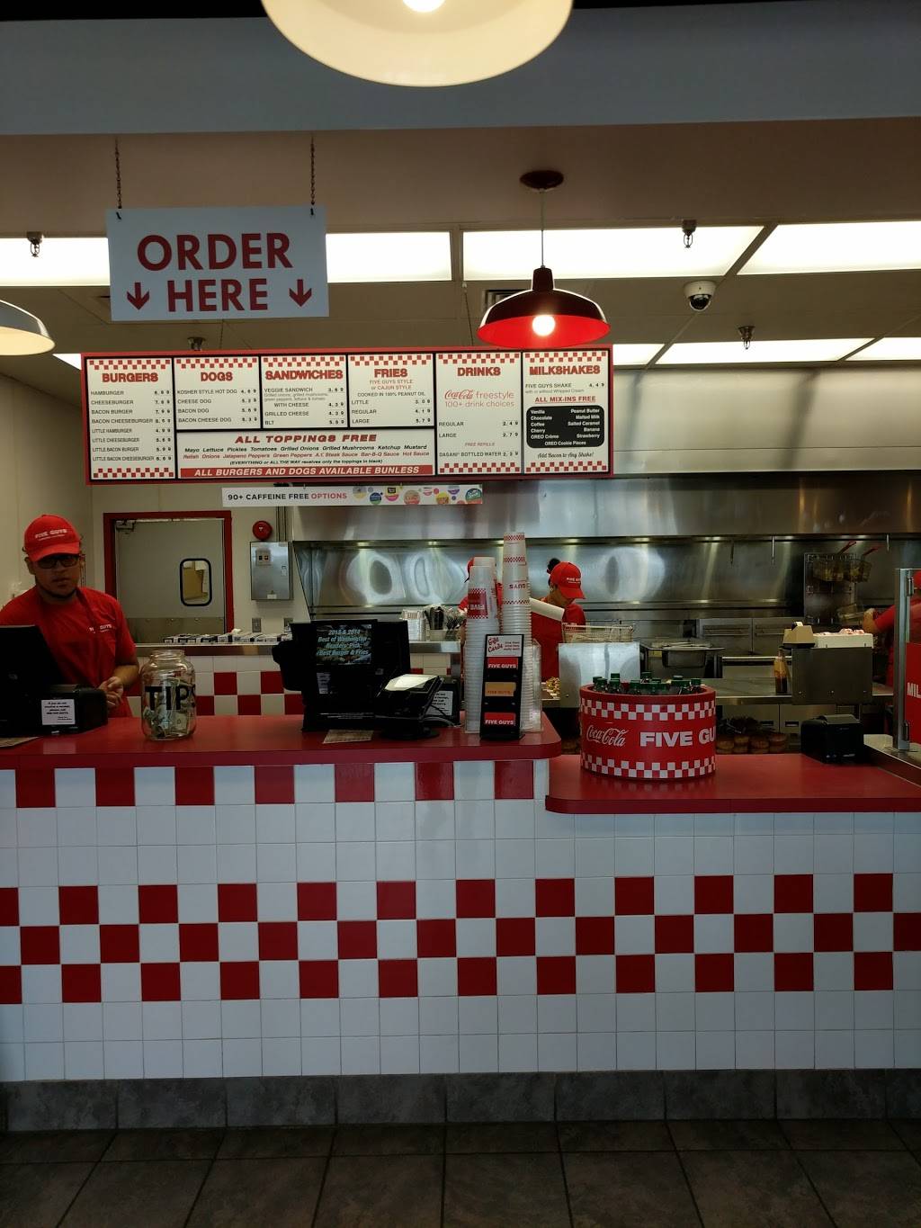 Five Guys | meal takeaway | 1157 Annapolis Rd, Odenton, MD 21113, USA | 4103050501 OR +1 410-305-0501