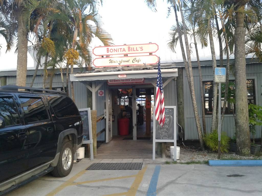 Bonita Bills Waterfront Cafe | cafe | 702 Fishermans Wharf, Fort Myers Beach, FL 33931, USA | 2394636119 OR +1 239-463-6119