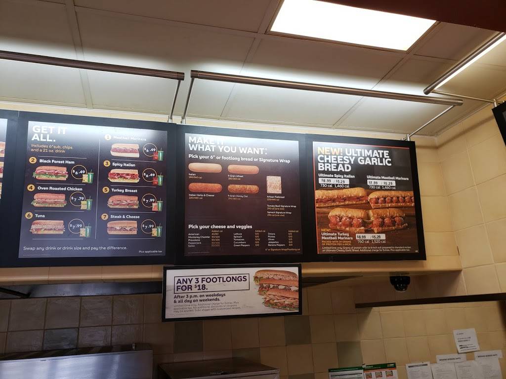 Subway Restaurants | restaurant | Ranch Base Plaza, 9760 Base Line Rd Unit 106, Rancho Cucamonga, CA 91701, USA | 9095273430 OR +1 909-527-3430