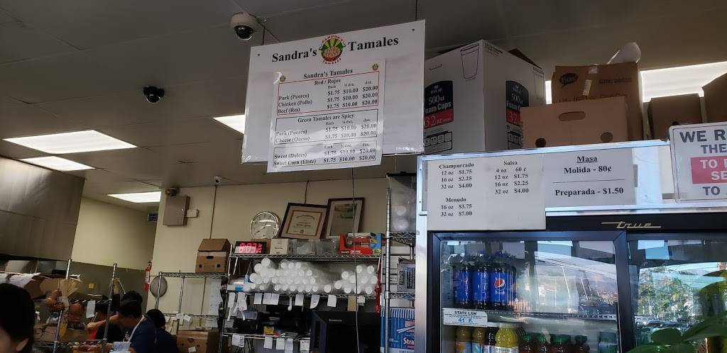 Sandras Tamales | restaurant | 5390 Whittier Blvd, Los Angeles, CA 90022, USA | 3237222961 OR +1 323-722-2961