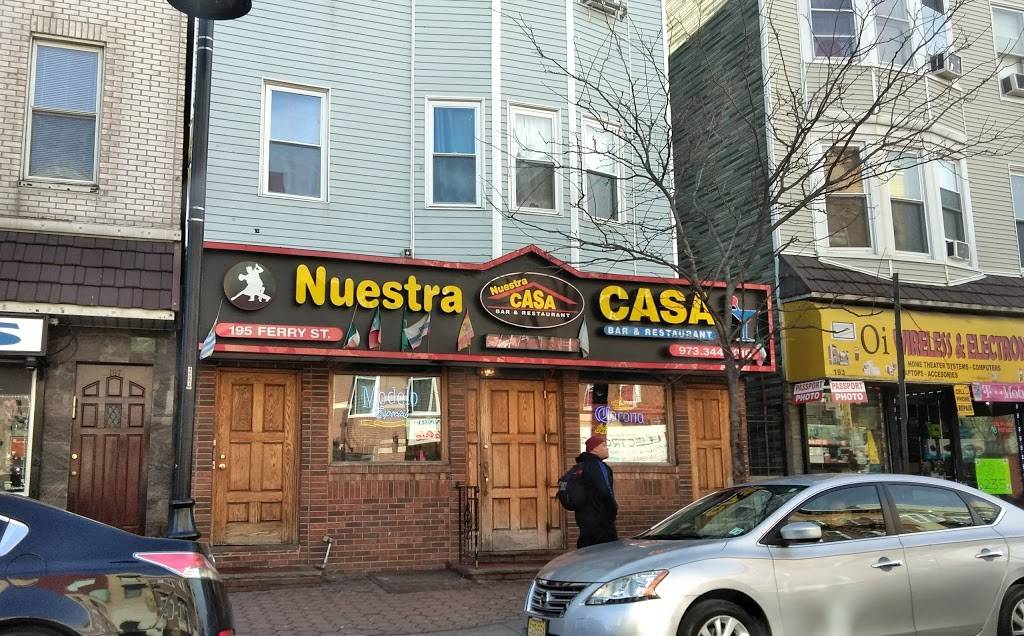 Nuestra Casa Bar & Restaurant | restaurant | 195 Ferry St, Newark, NJ 07105, USA | 9733447016 OR +1 973-344-7016