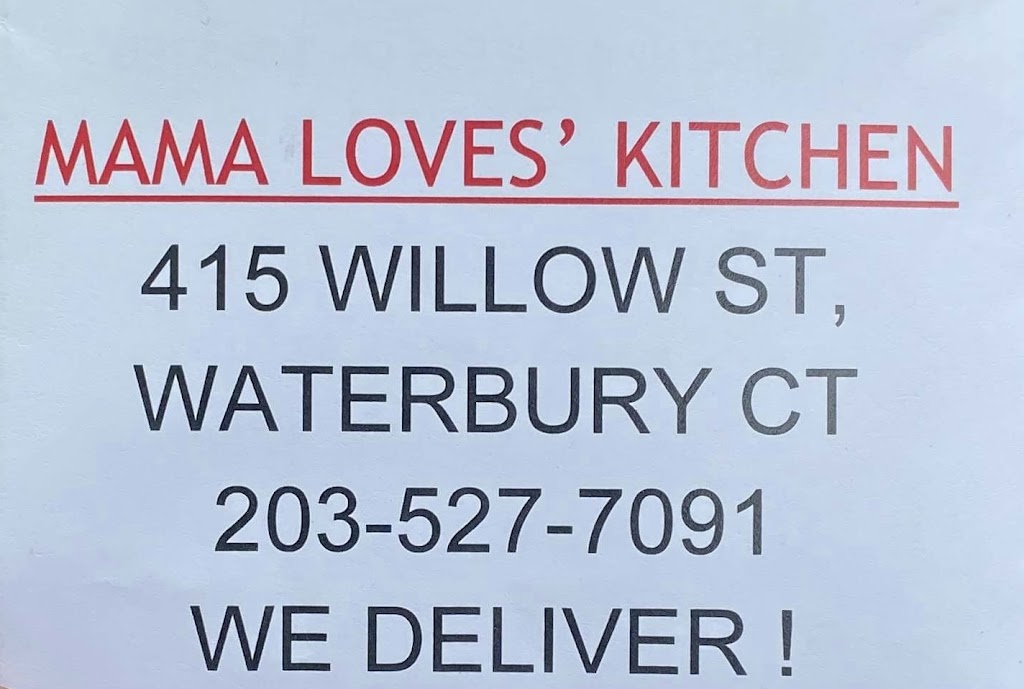 MAMA’S LOVES’ KITCHEN | restaurant | 415 Willow St, Waterbury, CT 06710, USA | 2035277091 OR +1 203-527-7091