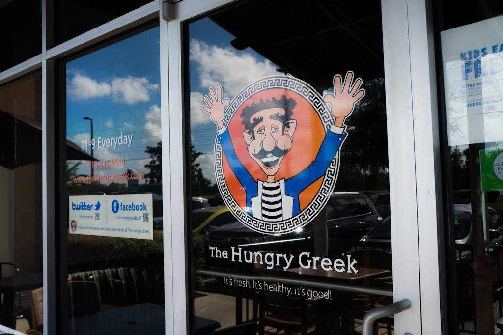 The Hungry Greek | restaurant | 12950 Race Track Rd, Tampa, FL 33626, USA | 8138142707 OR +1 813-814-2707