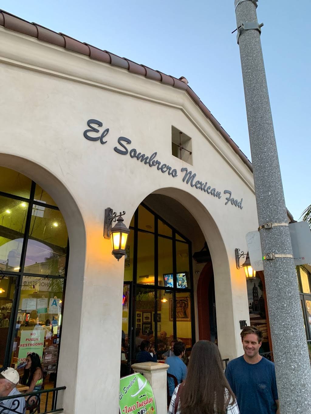 El Sombrero 1 | restaurant | 1005 Manhattan Ave, Manhattan Beach, CA 90266, USA | 3109376258 OR +1 310-937-6258