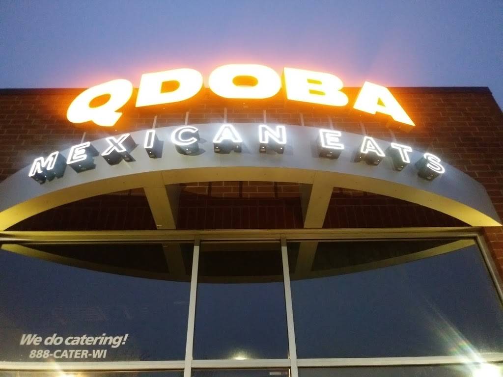 QDOBA Mexican Eats | restaurant | N95W18181 Appleton Ave, Menomonee Falls, WI 53051, USA | 2622513200 OR +1 262-251-3200
