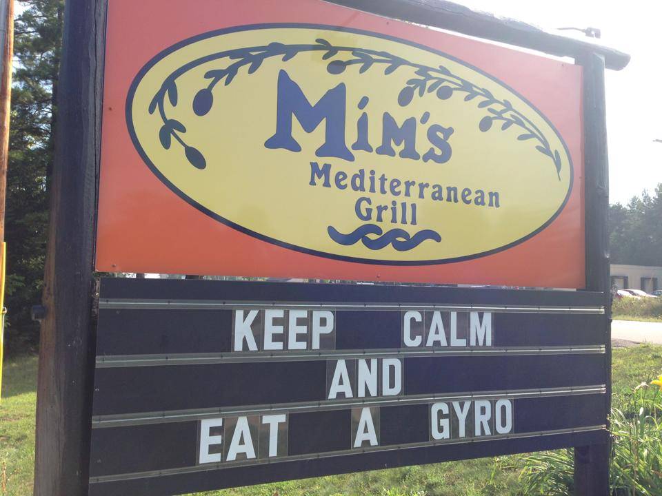 Mims Mediterranean Grill | restaurant | 1823 North, US-31, Petoskey, MI 49770, USA | 2313489994 OR +1 231-348-9994