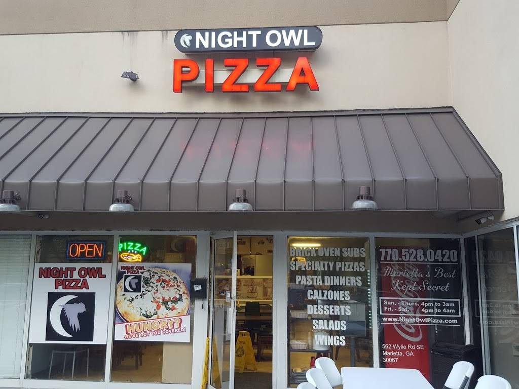 Night Owl Pizza | meal delivery | 562 Wylie Rd SE #18, Marietta, GA 30060, USA | 7705280420 OR +1 770-528-0420