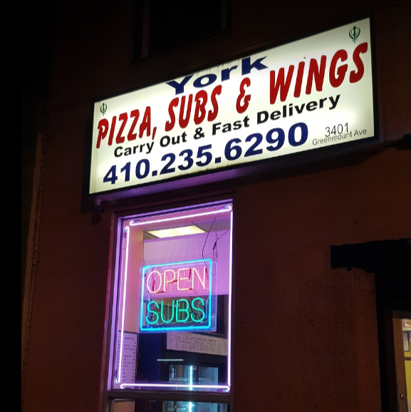 York Pizza | meal delivery | 3401 Greenmount Ave, Baltimore, MD 21218, USA | 4102356290 OR +1 410-235-6290