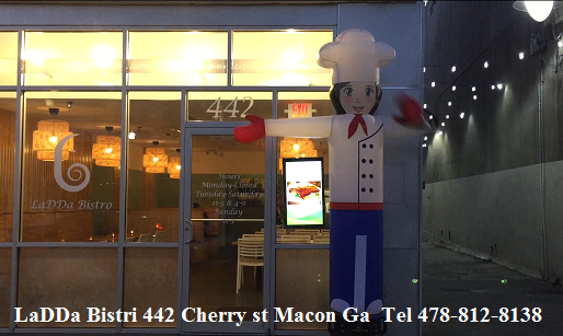 Ladda Bistro | restaurant | 442 Cherry St, Macon, GA 31201, USA | 4788128138 OR +1 478-812-8138