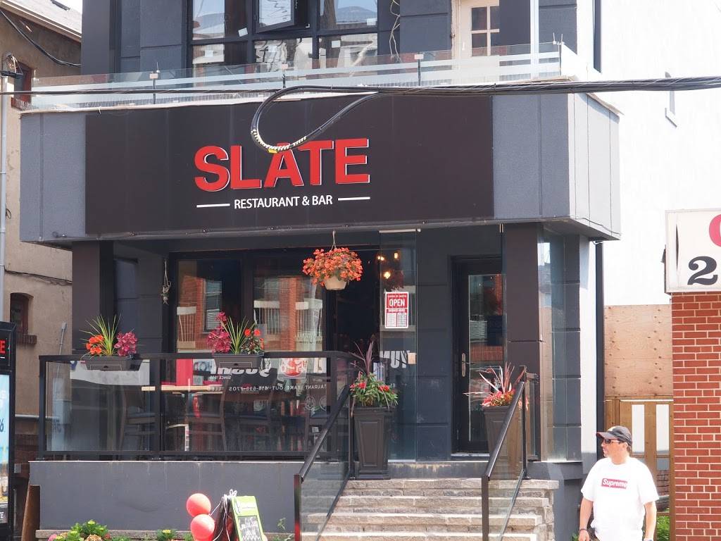 SLATE Restaurant & Bar | restaurant | 2237 Queen St E, Toronto, ON M4E 2Z9, Canada | 4166860800 OR +1 416-686-0800