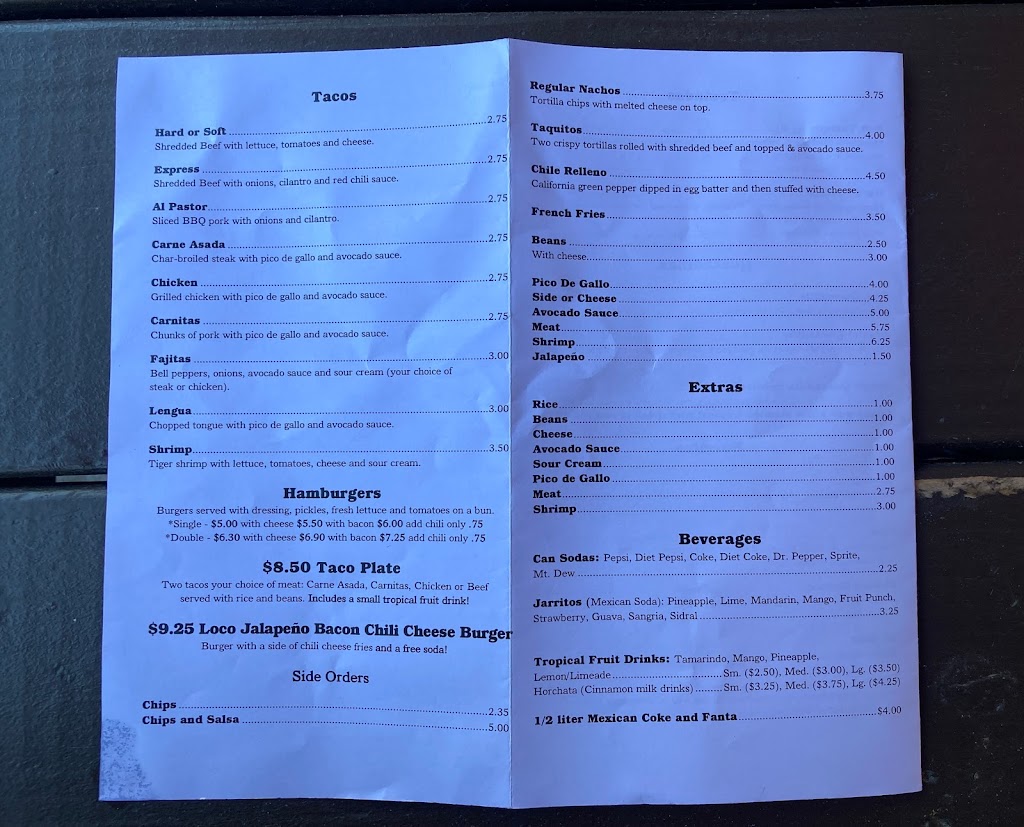 El Taco Loco Shop | restaurant | 17770 Pilkington Rd, Lake Oswego, OR 97035, USA | 5039088488 OR +1 503-908-8488