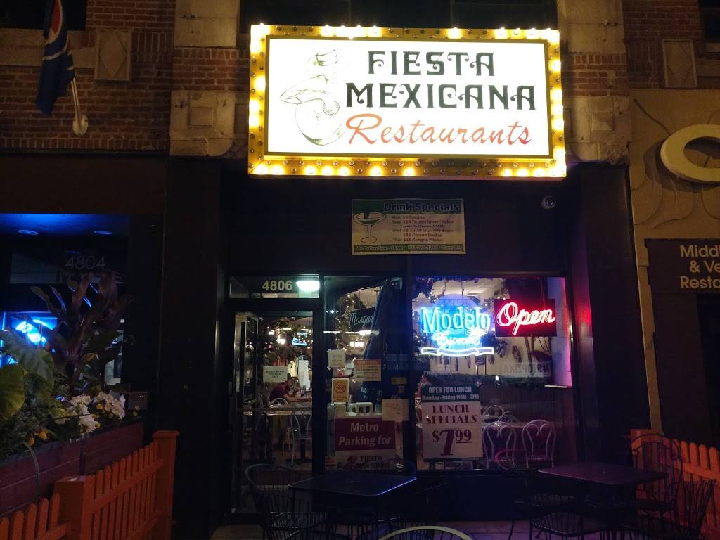 Fiesta Mexicana Restaurant | restaurant | 3604, 4806 N Broadway, Chicago, IL 60640, USA | 7737694244 OR +1 773-769-4244