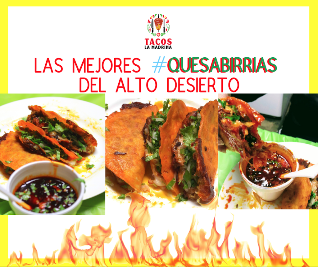 Tacos La Madrina | restaurant | 14968 Main St Ste A, Hesperia, CA 92345, USA | 9094859148 OR +1 909-485-9148