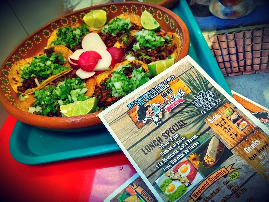 El Agave Taqueria | restaurant | 3824 W Jefferson Ave, Ecorse, MI 48229, USA | 3132318639 OR +1 313-231-8639