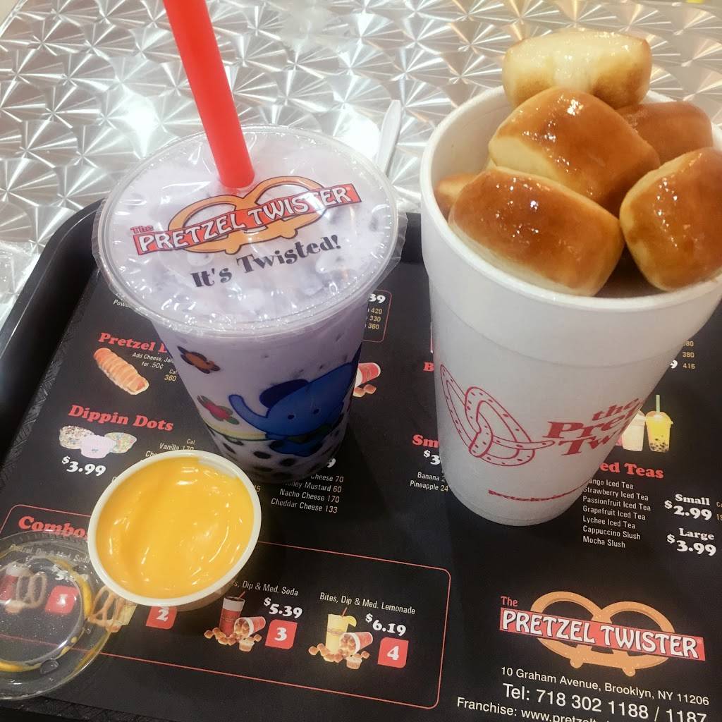 The Pretzel Twister | restaurant | 10 Graham Ave, Brooklyn, NY 11206, USA | 7183021188 OR +1 718-302-1188