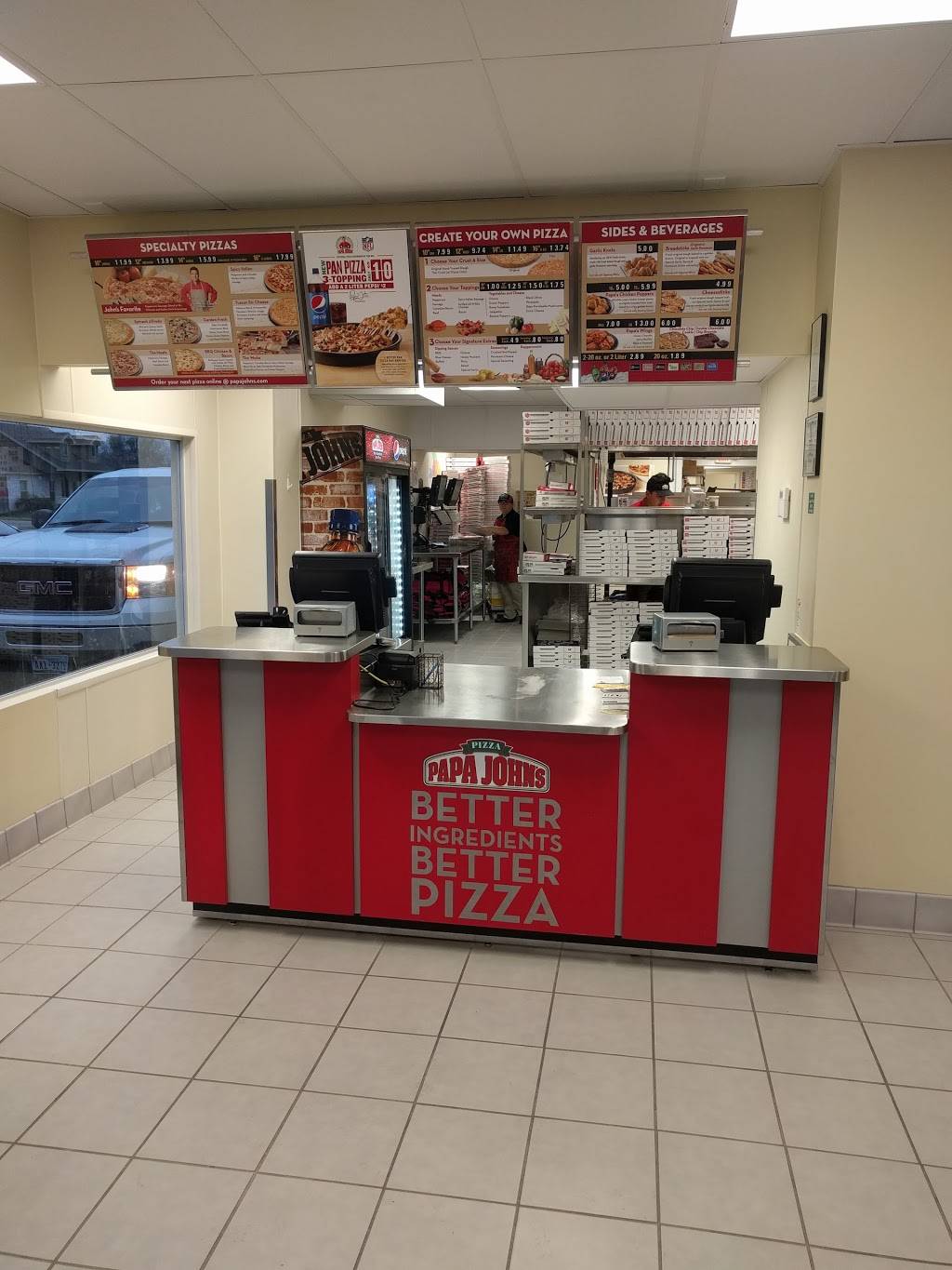 Papa Johns Pizza | restaurant | 729 S 14th St, Kingsville, TX 78363, USA | 3615957272 OR +1 361-595-7272