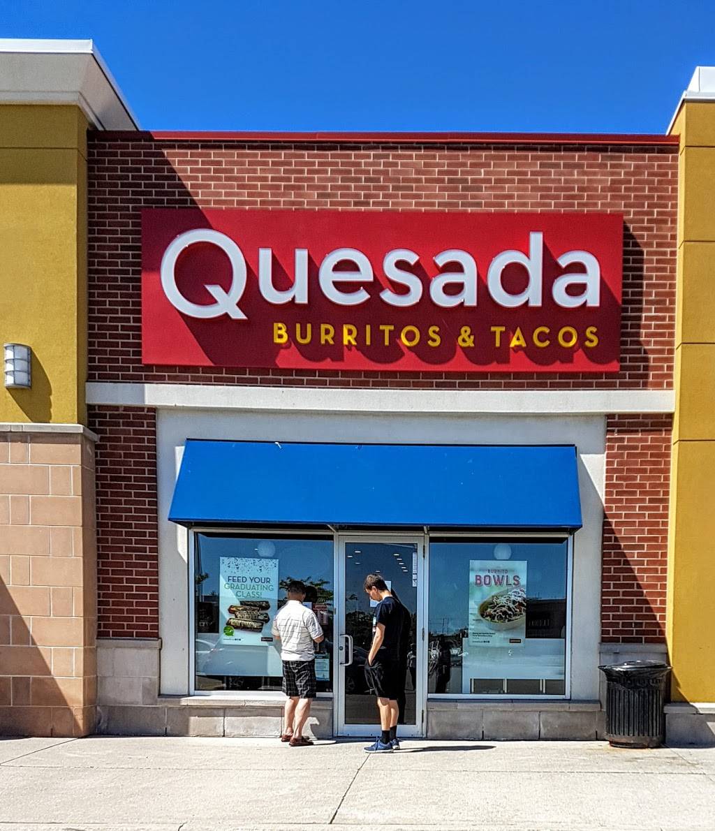 Quesada Burritos & Tacos | restaurant | 3041 Argentia Rd, Mississauga, ON L5N 8P7, Canada | 9057850555 OR +1 905-785-0555